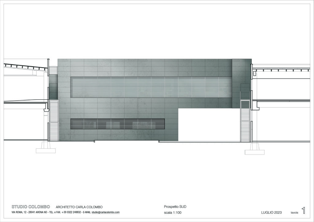 Uffici a Sesto Calende - ampliamento con nuova costruzione